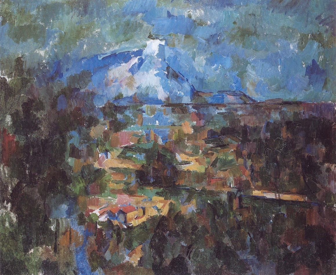 セザンヌは自然をこう視た 30.20年後のヴィクトワール山 – 木俣